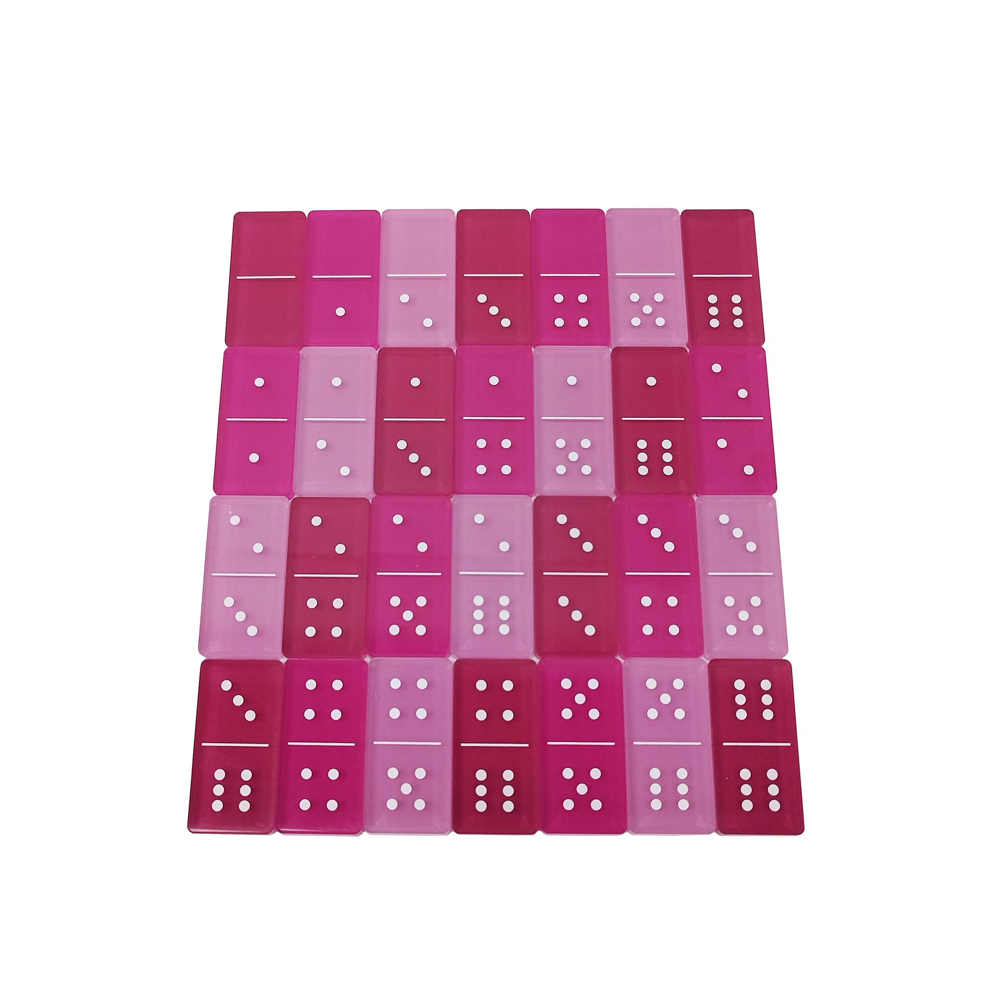 Pink Dominoes Tabletop Game by Ashland®